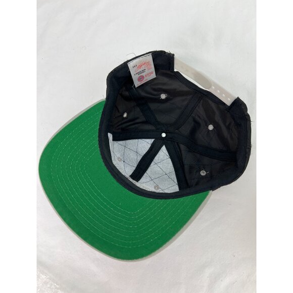 VTG Georgetown Hoyas Snapback Hat Black Gray Signature Brand One Size Fits All Q - Picture 6 of 7